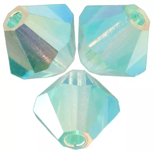 Biconi Preciosa 5 mm - MC Bead Rondell - Caribbean Sea AB 2X x12