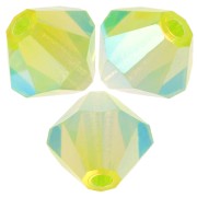 Biconi Preciosa 5 mm - MC Bead Rondell - Limecicle AB 2X x12|raw }}