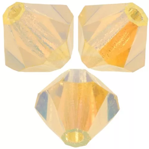 Biconi Preciosa 5 mm - MC Bead Rondell - Jonquil AB 2X x12