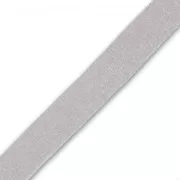 Laccetto pelle Scamosciata mm. 6x1.3 Grigio chiaro x m. 2