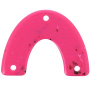 Distanziatore per ponti in acrilico 30x39,5 mm - Fucsia maculato x1|raw }}