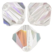 Biconi Preciosa 5 mm - MC Bead Rondell - Crystal Glitter x12