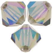 Biconi Preciosa 5 mm - MC Bead Rondell - Black Diamond Glitter x12|raw }}