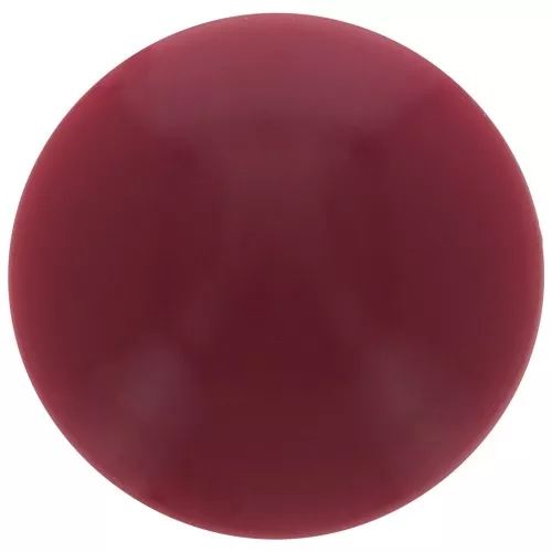 Cabochon acrilico opaco rotondo 14 mm - Bordeaux x1