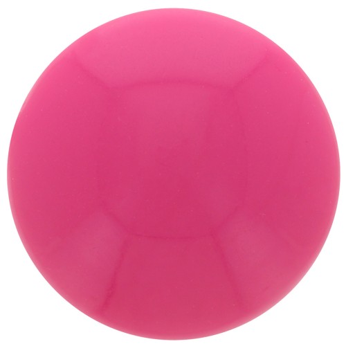 Cabochon rotondo opaco in acrilico 14 mm - Rosa confetto x1
