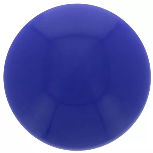 Cabochon acrilico opaco rotondo 14 mm - Blu Lapis x1