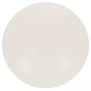 Cabochon rotondo opaco in acrilico 14 mm - Crema x1