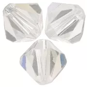 Biconi Preciosa 5 mm - MC Bead Rondell - Crystal Argent Flare x12