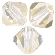 Biconi Preciosa 5 mm - MC Bead Rondell - Crystal Blond Flare x12|raw }}