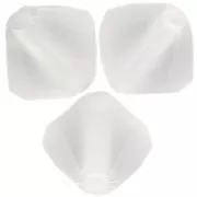 Biconi Preciosa 5 mm - MC Bead Rondell - Crystal Matt x12
