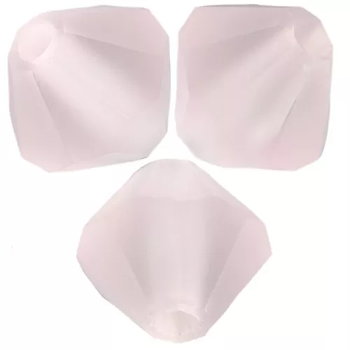 Biconi Preciosa 5 mm - MC Bead Rondell - Light Rose Matt x12