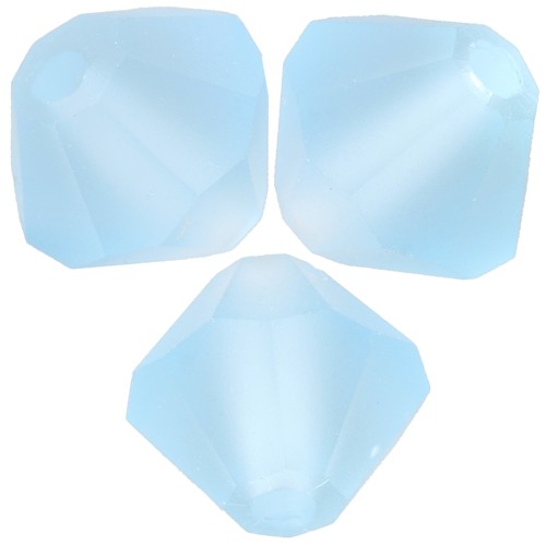 Biconi Preciosa 5 mm - MC Bead Rondell - Aquamarine Matt x12