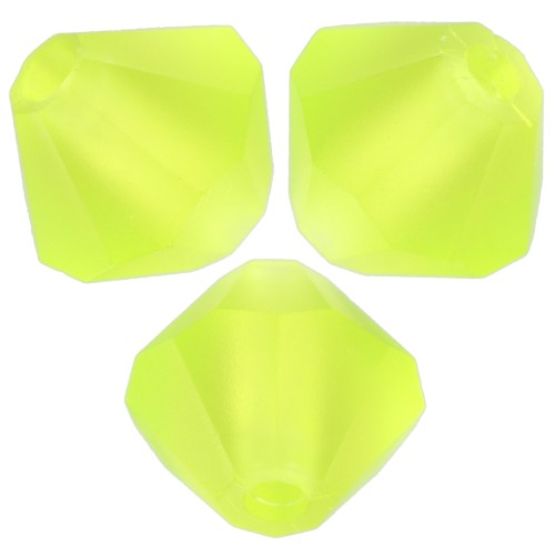 Biconi Preciosa 5 mm - MC Bead Rondell - Limecicle Matt x12