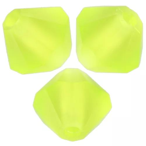Biconi Preciosa 5 mm - MC Bead Rondell - Limecicle Matt x12