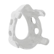 Castone pera PureCrystal 4228 mm. 8x6 Argentato x1