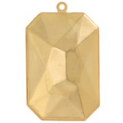 Castone da incollare PureCrystal 4627 mm. 27x18,5 Dorato x1