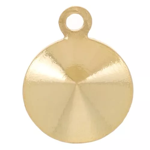 Castone pendente da incollare PureCrystal 1122 mm -Dorato x1