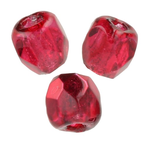 Sfaccettate 2mm (True 2) Crystal Pomegranate Metallic Ice x50