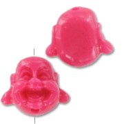 Testa di Budda mm. 18 Hot Pink x1