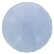Cabochon rotondo 12 mm - Anidrite - Angelite x1