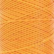 Bobina di filo piatto cerato Linhasita per macramè 1,4 mm - Safran (274) x 167 m