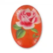 Cabochon a fiore mm. 18x13 Hyacinth x1