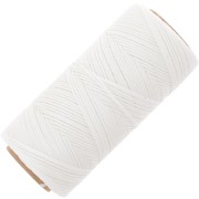 Bobina di filo piatto cerato Linhasita per macramè 1,4 mm - Naturale x 167 m