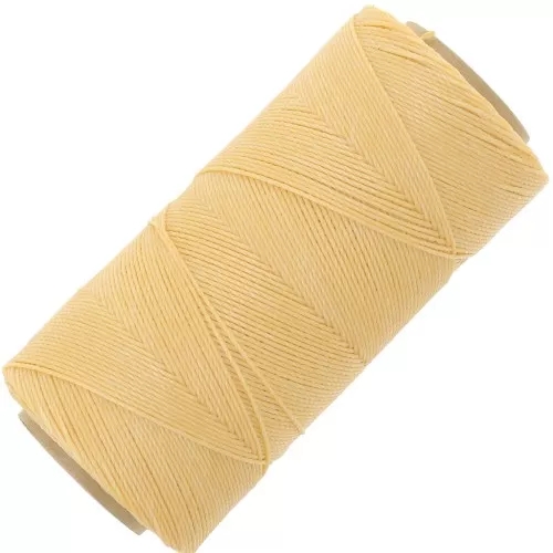 Bobina di filo cerato Linhasita per micro macramè 0,75 mm - Pesca (219) x228m