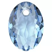 Pendente PureCrystal 6438 Elliptic Cut Pendant 11.5 mm - Reinvented Cool Blue x1