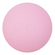 Cabochon rotondo in vetro di Puca® 25 mm - Pink Light Mat x1