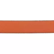 Laccetto cuoio mm. 10 Orange x30cm