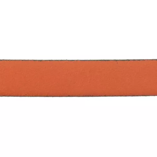 Laccetto cuoio mm. 10 Orange x30cm