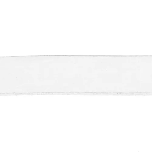 Laccetto cuoio mm. 10 Blanco x30cm