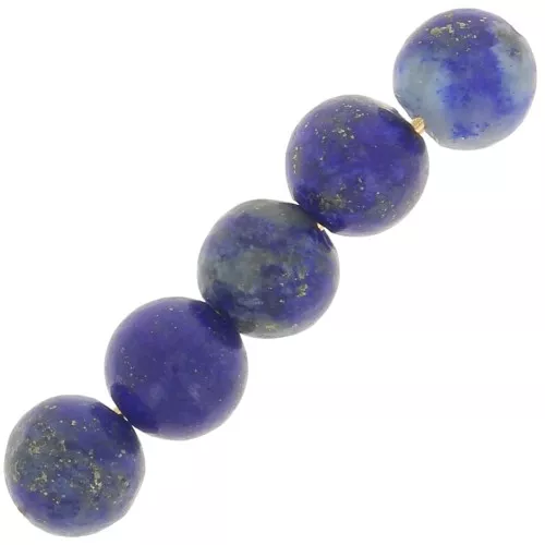 Perline Lapis lazzuli mm. 4 x20