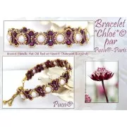 Arcos® di Puca® 5x10 mm Ultra Violet Metallic Mat x10g