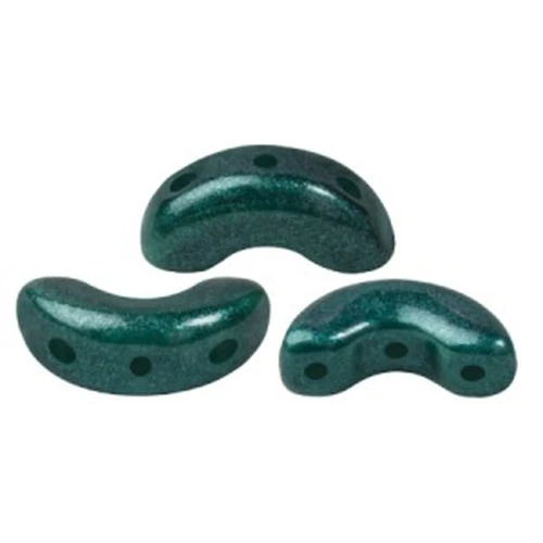 Arcos® di Puca® 5x10 mm Green Forest Metallic Mat x10g