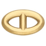 Distanziatore a maglia marina 17,6x11 mm - Acciaio inossidabile 304L Dorato x1