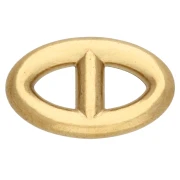Distanziatore a maglia marina 17,6x11 mm - Acciaio inossidabile 304L Dorato x1