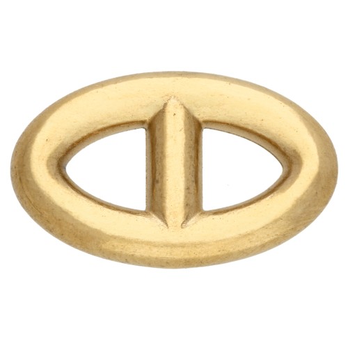Distanziatore a maglia marina 17,6x11 mm - Acciaio inossidabile 304L Dorato x1