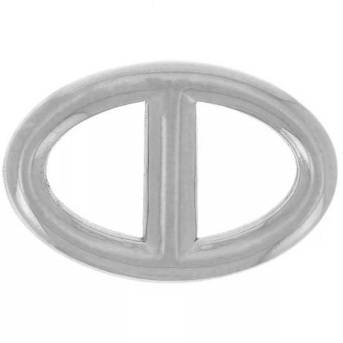 Distanziatore a maglia marina 17,5x11 mm - Acciaio inossidabile 316L x1