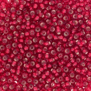 Perla Preciosa 11/0 2 mm - Ruby Silver Lined x20 g