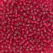 Perla Preciosa 11/0 2 mm - Ruby Silver Lined x20 g