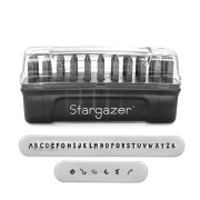 Punzoni ImpressArt Signature 2 mm per acciaio - Alfabeto Maiuscolo STARGAZER x33|raw }}