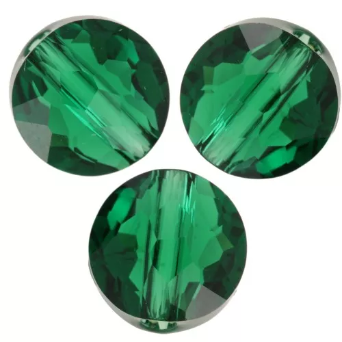 Perla tonda Thin Round PureCrystal 5034 8 mm - Majestic Green x1