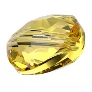 Perla tonda Thin Round PureCrystal 5034 8 mm - Light Topaz x1