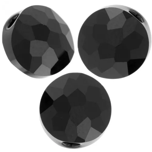 Perla tonda Thin Round  PureCrystal 5034 8 mm - Jet x1