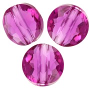 Perle tonde Thin Round  PureCrystal 5034 6 mm - Fuchsia x6