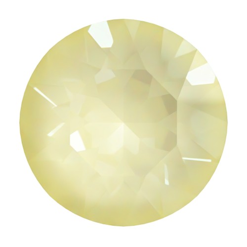 Cabochon PureCrystal 1088 6mm Crystal Soft Yellow Ignite x1