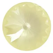 Cabochon PureCrystal 1122 Rivoli 12 mm -Crystal Soft Yellow Ignite x1