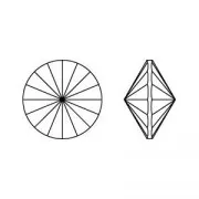 Cabochon PureCrystal 1122 Rivoli mm. 14 Crystal Soft Rose Ignite x1